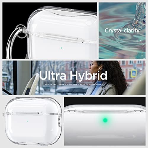Spigen Ultra Hybrid המיועד ל- AirPods Pro Decurepent Case Cover - Crystal ברור