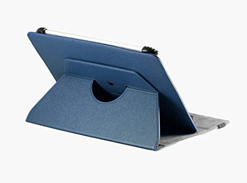 נרתיק כחול Navitech עם 360 Studation Stand & Stylus תואם ל- BlackView Tab 7 10 אינץ 'טאבלט אנדרואיד