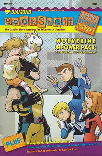 מגזין מדף ספרים 2; ספר קומיקס יהלום / וולברין-חבילת כוח