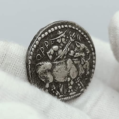 שני אלכסנדר אלכסנדר הגדול יווני קדום מטבע כסף קלאסי קלאסי מיתוס קלאסי הומרוס אפי מטבע מתנה