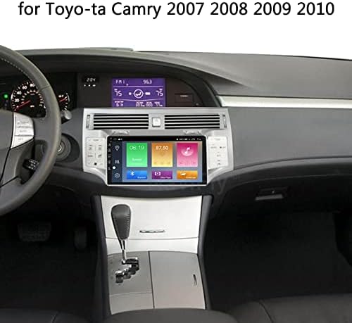 PLOKM 9 אינץ 'אנדרואיד 12 סטריאו לרכב עבור TOYO-TA AVALON 2006-2010 רדיו לרכב מסך מגע עם Bluetooth ללא ידיים, FM/AM, GPS Navi, עם Auto