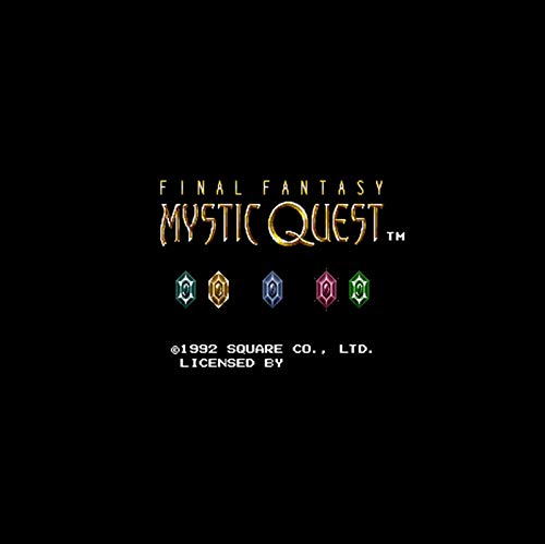 RomGame Final Fantasy - Mystic Quest NTSC גרסה 16 BIT 46 PIN כרטיס משחק אפור גדול לשחקני משחק ארהב