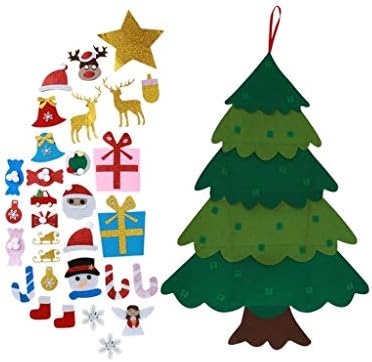 קישוטי עץ חג המולד של עץ חג המולד של PDGJG לילדים קישוט