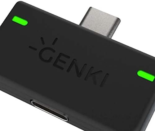 מתאם Genki Audio Bluetooth 5.0 למתג Nintendo Switch/Switch Lite/PS4/PS5 - תואם לכל האוזניות BT ו- AirPods, חביון נמוך עם טכנולוגיית APTX