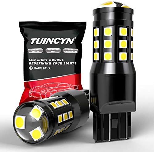 TUINCYN 7443 7440 T20 נורת LED בהירה במיוחד 2700 לומן 3030 27SMD 7444NA 7440NA 7441 992 תאורת בלם עצירה חניה אור סיבוב אותות נורה אור