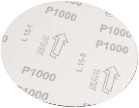 DIA חדש של LON0167 6 אינץ 'הציג 1000 מלטש חצץ לדיסק אמין דיסק דיסק נוהר 20 יחידות לכלי מתנודד