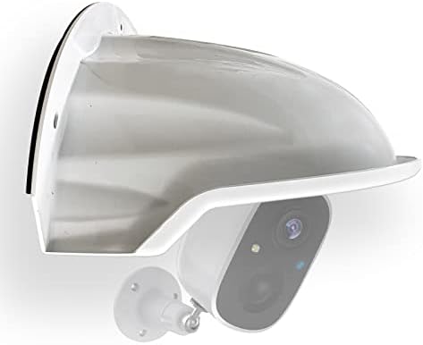 Witi ABS מגן דיור מגן למצלמות IP, גשם אטום למזג אוויר וצל שמש תומך במצלמת כדורי כיפה, מצלמת אבטחה איכותית של טלוויזיה במעגל סגור פלסטיק