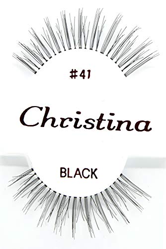 ריסים של 12X - 41 כריסטינה שיער אדם מזויף ריסים