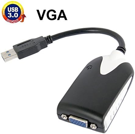 כבל VGA USB 3.0 למתאם תצוגה VGA, רזולוציה: 1920 x 1080.