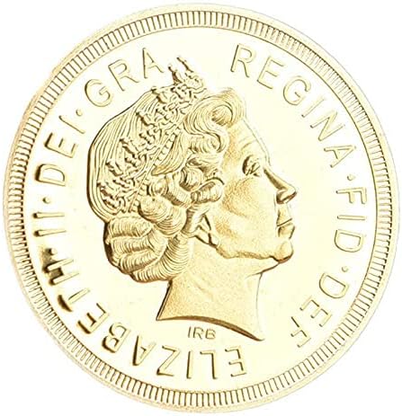 מטבע אתגר חדש לשנת 2015 שריף בריטי מצופה זהב מצופה זהב מטבע קווין קווין הרואי גלא