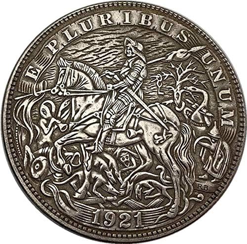 1921 נדרש אביר אמריקאי נחושת עתיקה ועותק מטבע ישן מכסף עבורו מתנה עבורו