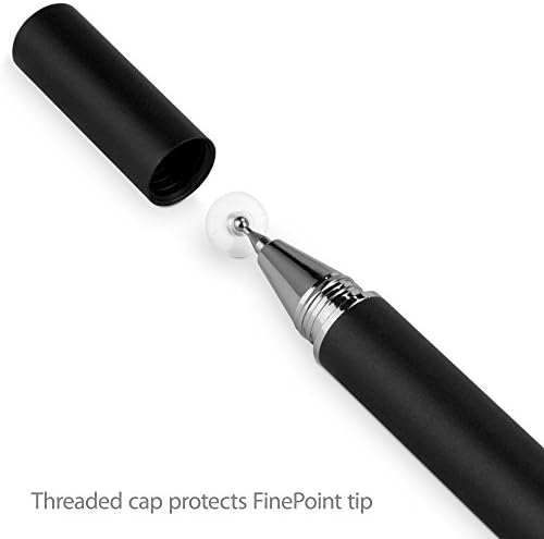 עט חרט בוקס גרגוס תואם ל- Lenovo Tab P11 Pro - Finetouch Stemitive Stylus, Super Stylus Stylus עבור Lenovo Tab P11 Pro - Jet Black