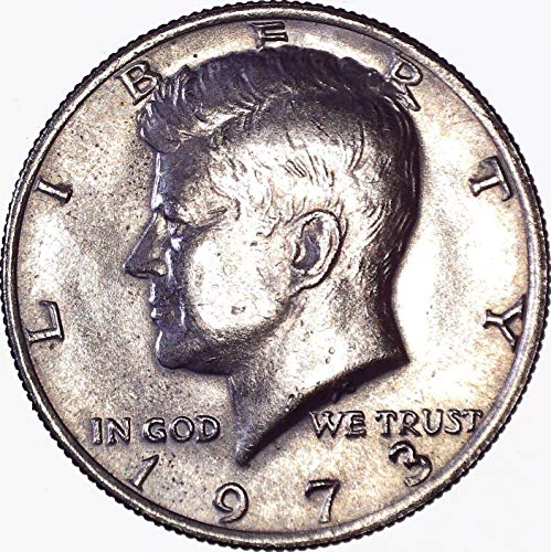 1973 קנדי ​​חצי דולר 50c מבריק ללא מחזור