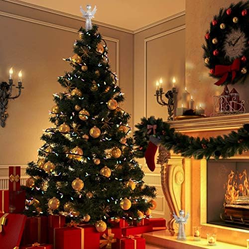 עץ חג המולד של Valiclud עץ חג המולד עץ חג המולד טופר טופר קישוט דמות לעץ עץ חג המולד ביתי חגיגי