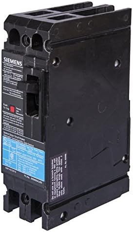 Siemens HED42B045 מפסק מעגל, סוג HED4, 45 אמפר, 2 מוט