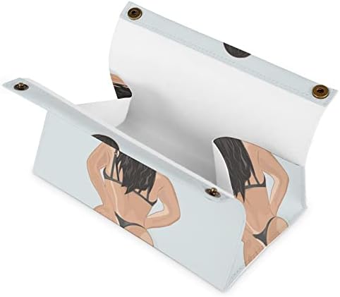 חשוף עירום סקסי נשים סקסיות מחזיק ברקמות מכסה מארגן נייר תיק נייר לנייר מפית נייר פנים שולחן אמבטיה מכוניות מטבח