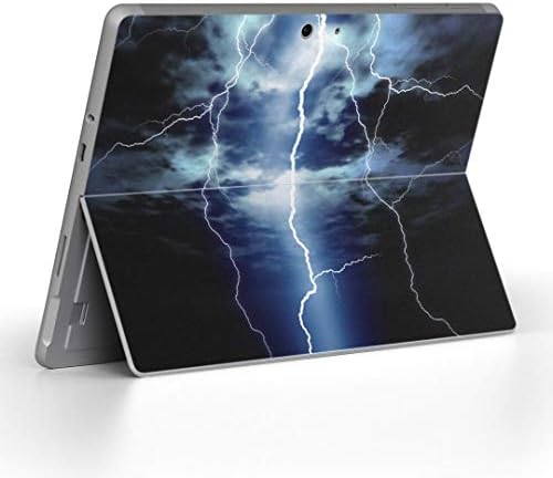 כיסוי מדבקות Igsticker עבור Microsoft Surface Go/Go 2 אולטרה דק מגן מדבקת גוף עורות 000011 ברק רעם אוויר