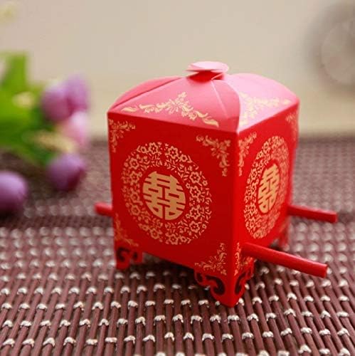 Anncus dhl 200 יחידות כלה סדאן יור חתונה סינית לחתונה קופסאות קופסאות מתנה קופסאות קופיות