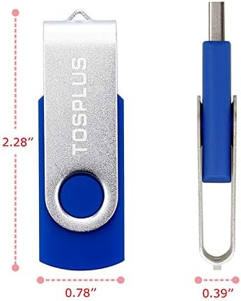 Tosplus 5pack 32GB USB 2.0 כונן פלאש כונן אגודל מניע כונן קפיצת מזיכרון קפיצה כונן רוכסן