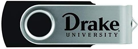 LXG, Inc. אוניברסיטת דרייק-8GB 2.0 USB Flash Drive-Black-Black