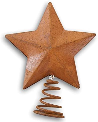 כוכב חלודה כוכב מיני עץ עץ - 2.75 אינץ ', חום