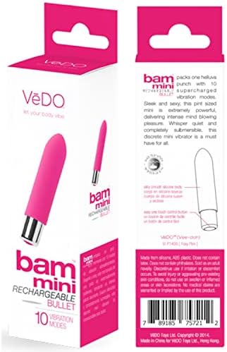 Vedo Bam Mini Vibrator Bullet נטענת