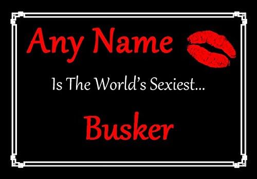 תעודה הסקסית ביותר של Busker המותאמת אישית