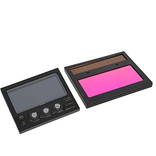 עדשת ריתוך, צלחת עמעום טעינה סולארית עדשת ריתוך LCD, עם שיטת התאמת צבע כהה ללא צעד מתכווננת, DIN15 IR מחלקת הגנת UV