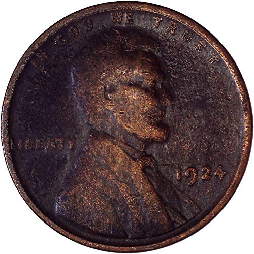 1924 Lincoln Weat Cent 1c Fair