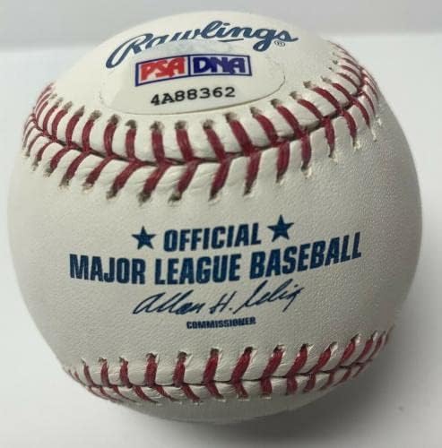 לואיס קרוז החתום על בייסבול ליגת המייג'ור MLB PSA 4A88362 - כדורי חתימה