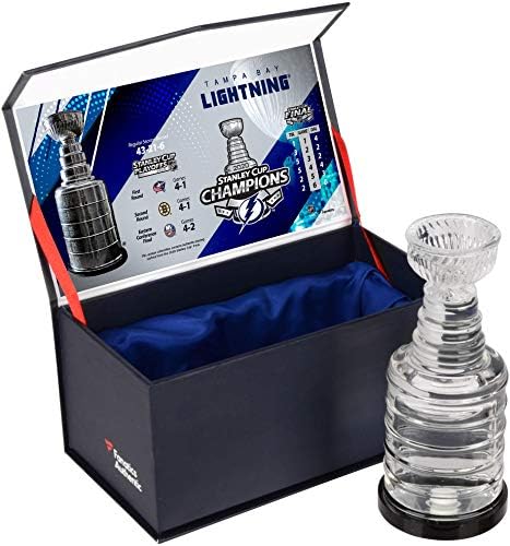 טמפה ביי ברק 2020 אלופת גביע סטנלי גביע קריסטל סטנלי - מלא קרח מגמר גביע סטנלי 2020 - משחק NHL השתמשו בקולאז'ים קרח