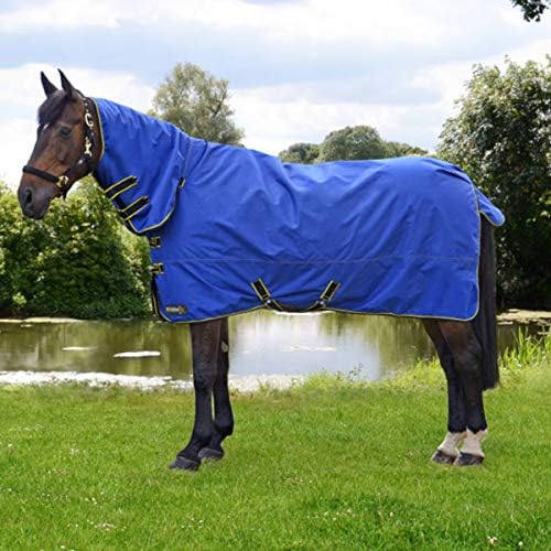 רכיבה על סוסים סטורמקס מקורי 100 גרם קומבי צוואר השתתפות שטיח-כחול