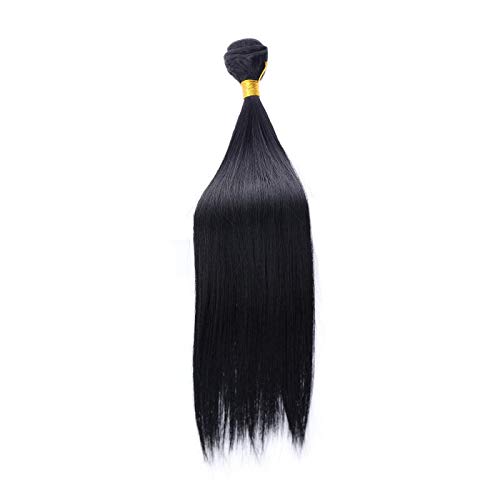 צבע מארג חבילות שחור שיער ברזילאי שיער טבעי שיער חבילות ישר פאה גברים של מזגן שיער