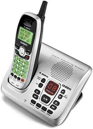 UNIDEN EXAI8580 5.8 GHz טלפון אלחוטי דיגיטלי עם מערכת תשובה דיגיטלית