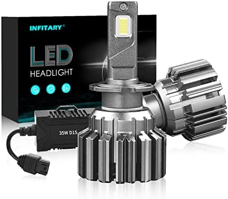 נורות פנס LED של D1S LED שגיאת קנבוס חינם H11/H8/H9 נורות פנס LED מיני 110W CANBUS
