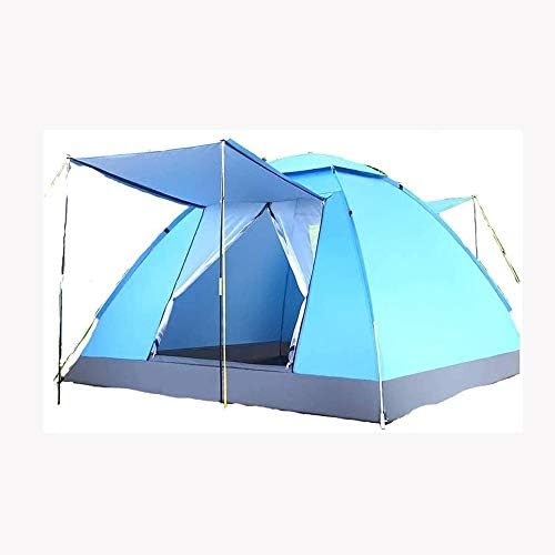 אוהל סמן ZLXDP לקמפינג אוהל מהירות אוטומטית אוהל קמפינג חיצוני 3-4 אנשים אוהל קמפינג