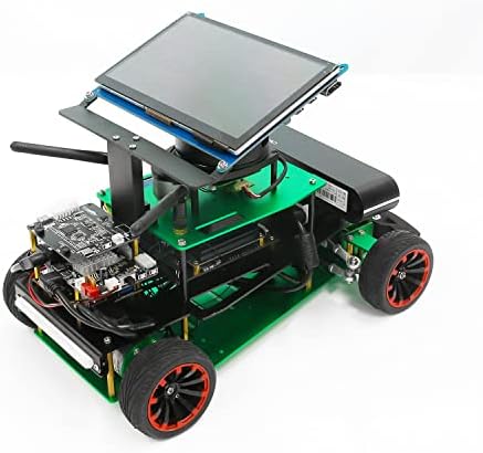 Raspberry Pi 4 B AI ערכת מכוניות רובוטיות חכמות לבני נוער מבוגרים שיחה זיהוי קולי, טייס אוטומטי, מצלמה עומק מיפוי מיפוי ניווט עיצוב פרויקט