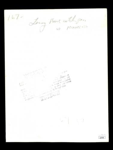 לני מור JSA COA חתום 8x10 חתימה מקורית של תיל חתימה - תמונות NFL עם חתימה