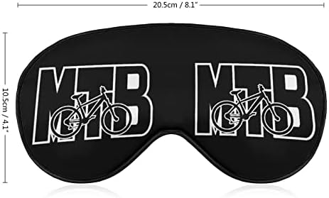 מסכת שינה של אופני הרים MTB מסכת עיניים ניידת רכה עם כיסוי עיניים עם רצועה מתכווננת לגברים נשים