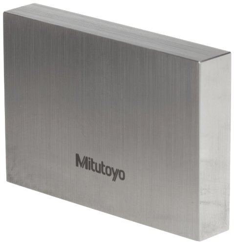 Mitutoyo Steel Block Gage מלבני, ASME כיתה 00, אורך 0.031