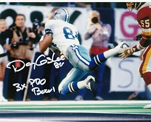 דאג קוסבי דאלאס קאובויס 3 X פרו קערה פעולה חתומה 8x10 צילום - תמונות NFL עם חתימה