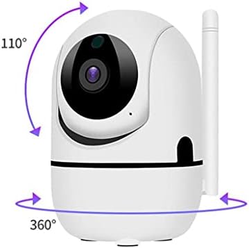 1080p מצלמת אבטחה WiFi חיצונית/מקורה WiFi - התקנה קלה מצלמות מקורות - לאבטחת בית עם שמע דו כיווני, ראיית לילה, 2.4 גרם WiFi, IP65, אזעקת