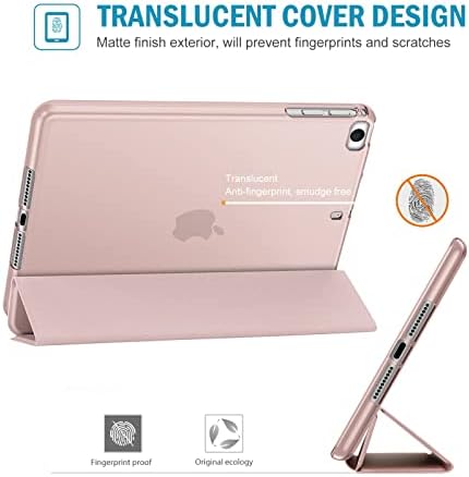 Procase iPad Mini Case עבור 7.9 אינץ 'ipad mini 5 2019 / mini 4 3 2 1 -pink חבילה עם ipad mini 1 2 3 מגני מסך, מגן מסך מזכוכית מסך מזג