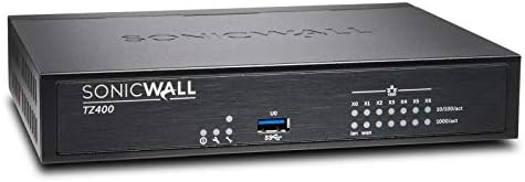 Sonicwall 01 -SSC -1705 TZ400 - מהדורה מתקדמת - מכשיר אבטחה - עם שנה אחת מאובטחת - 7 יציאות - 10/100 MB LAN, GIGE
