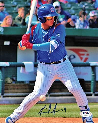 MIGUEUL AMAYA חתמה 8x10 Photo PSA/DNA Chicago Cubs חתימה - תמונות MLB עם חתימה