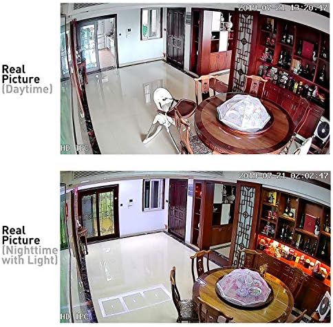 מצלמת IP מקורה של Revotech, 3.6 ממ גלאי עשן גלאי סוג מצלמת אבטחה P2P H.265 3MP CCTV Video Cam Cam No Night Vision