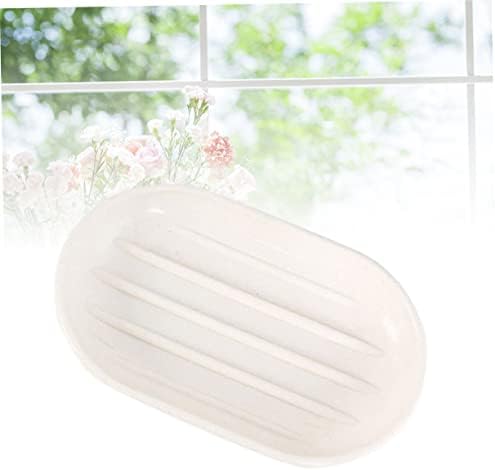 סבון סבון סבון סבון סבון סבון סבון שומר נסיעות קופסת סבון קופסת סבון לבן מחזיק אמבטיה חדר אמבטיה סבון סבון סגלג